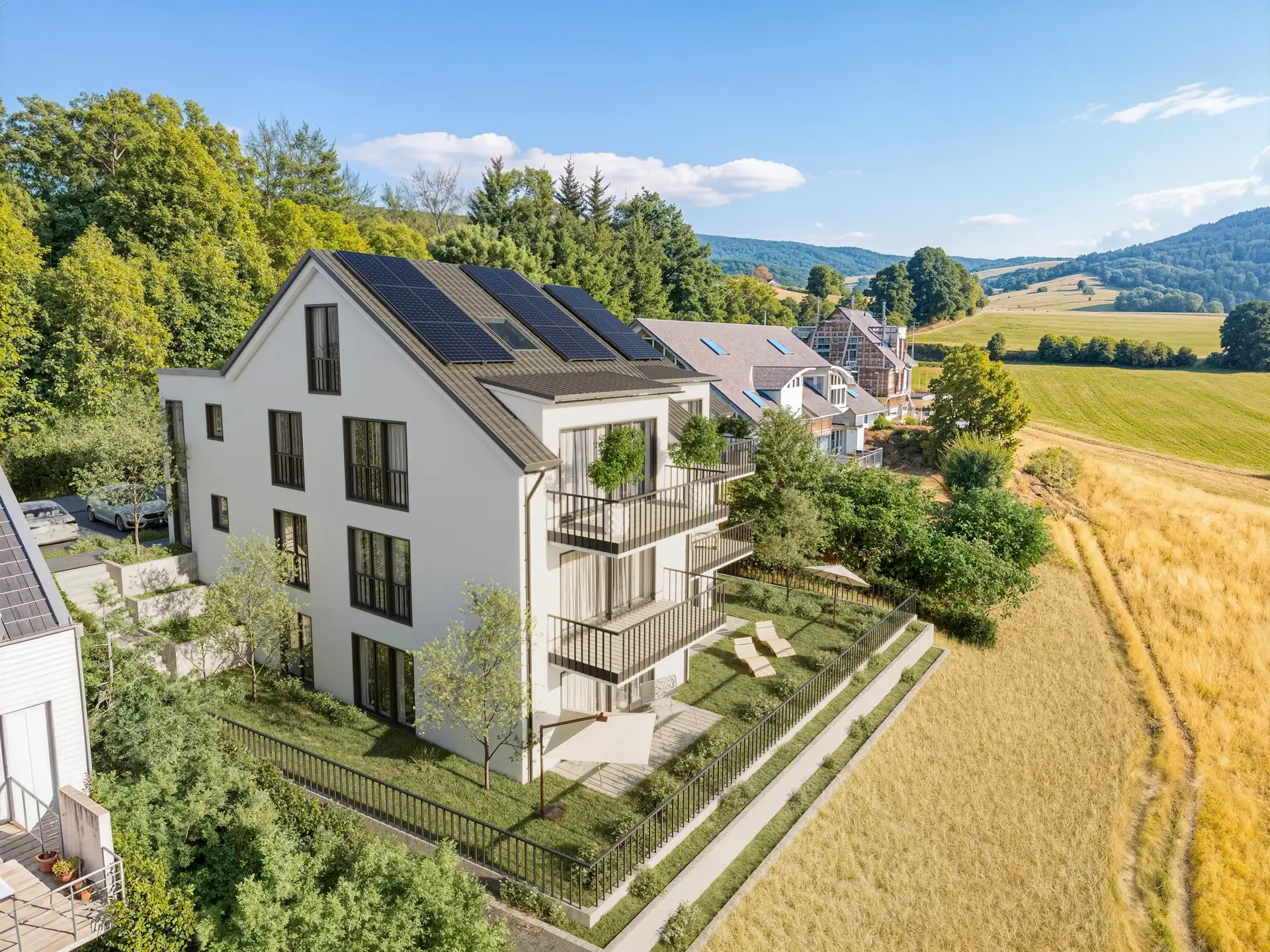 Horben - Traumhafte 2,5 Zimmer Wohnung nur 10 min von Freiburg KFW40 QNG