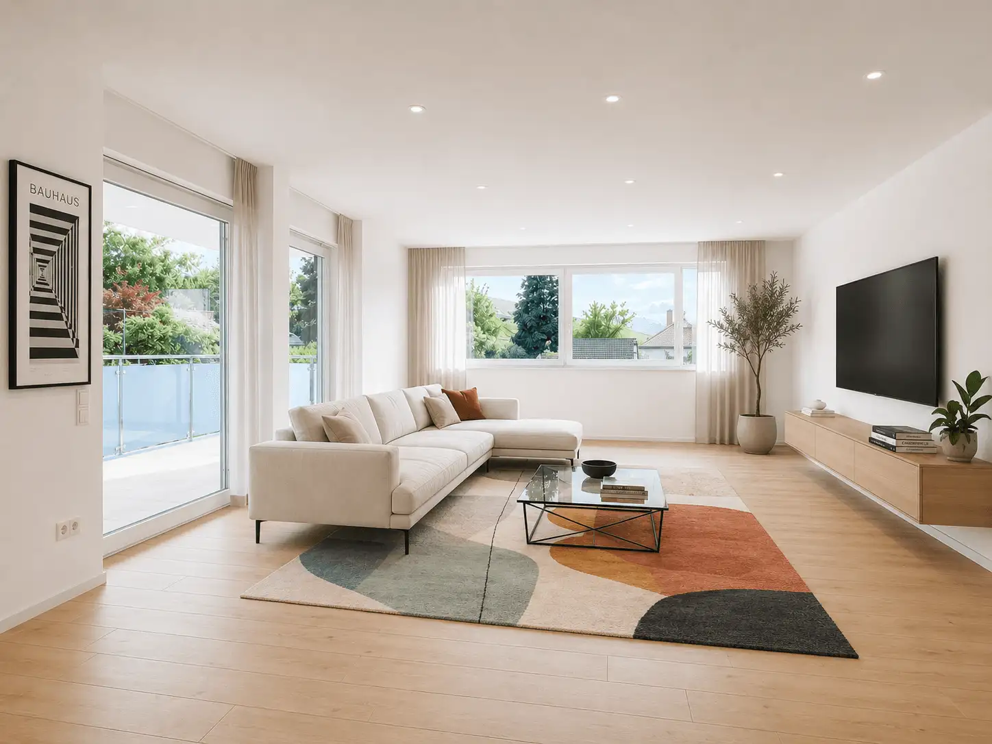 3-Zimmer-Neubau-Wohnung 120 m² Balkon und Gartenanteil Rollstuhlgerecht in Schallstadt-Leutersberg
